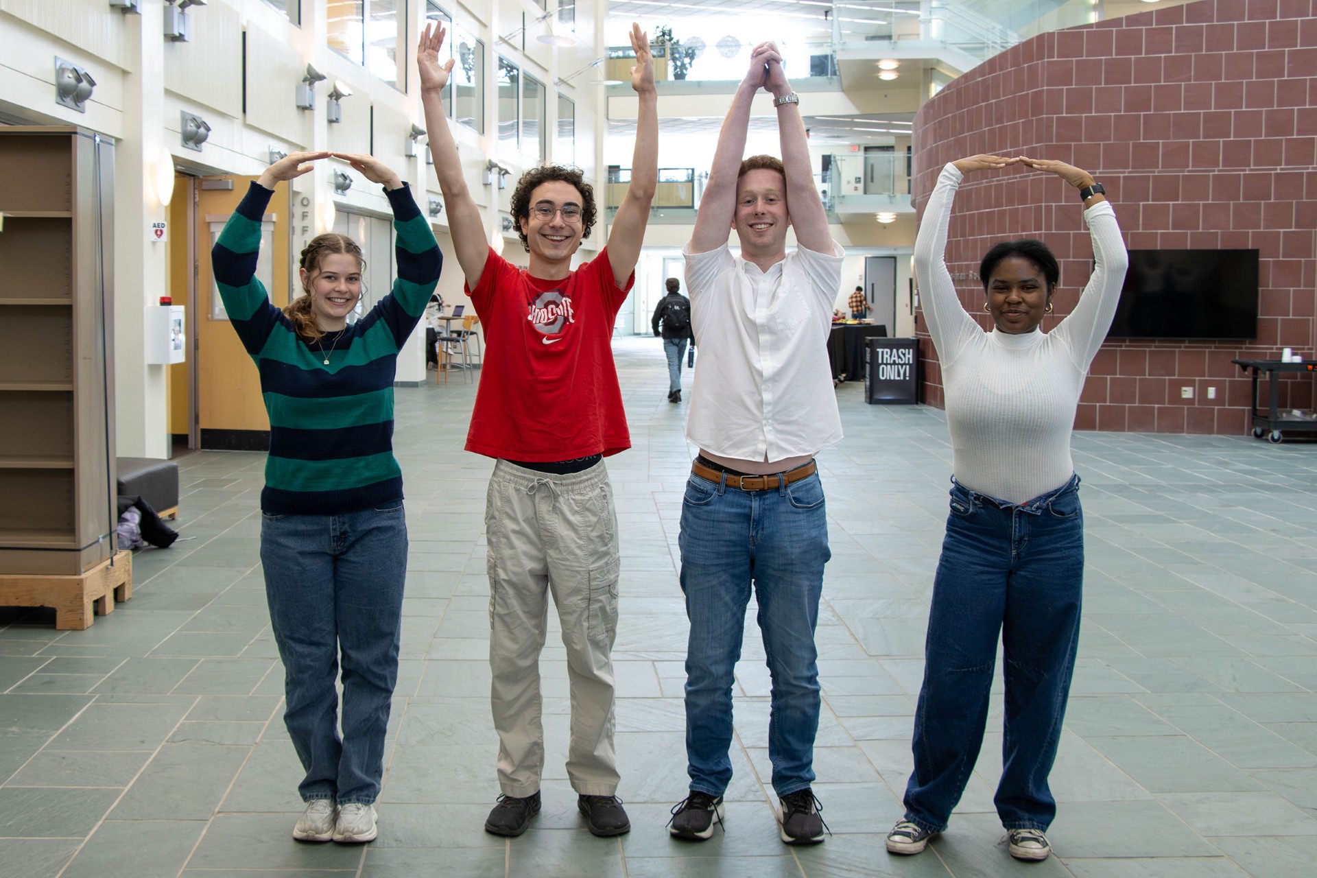 Rachel White, Alexander Torres, Jack Etheridge, and Phoenix-Avery Sarian