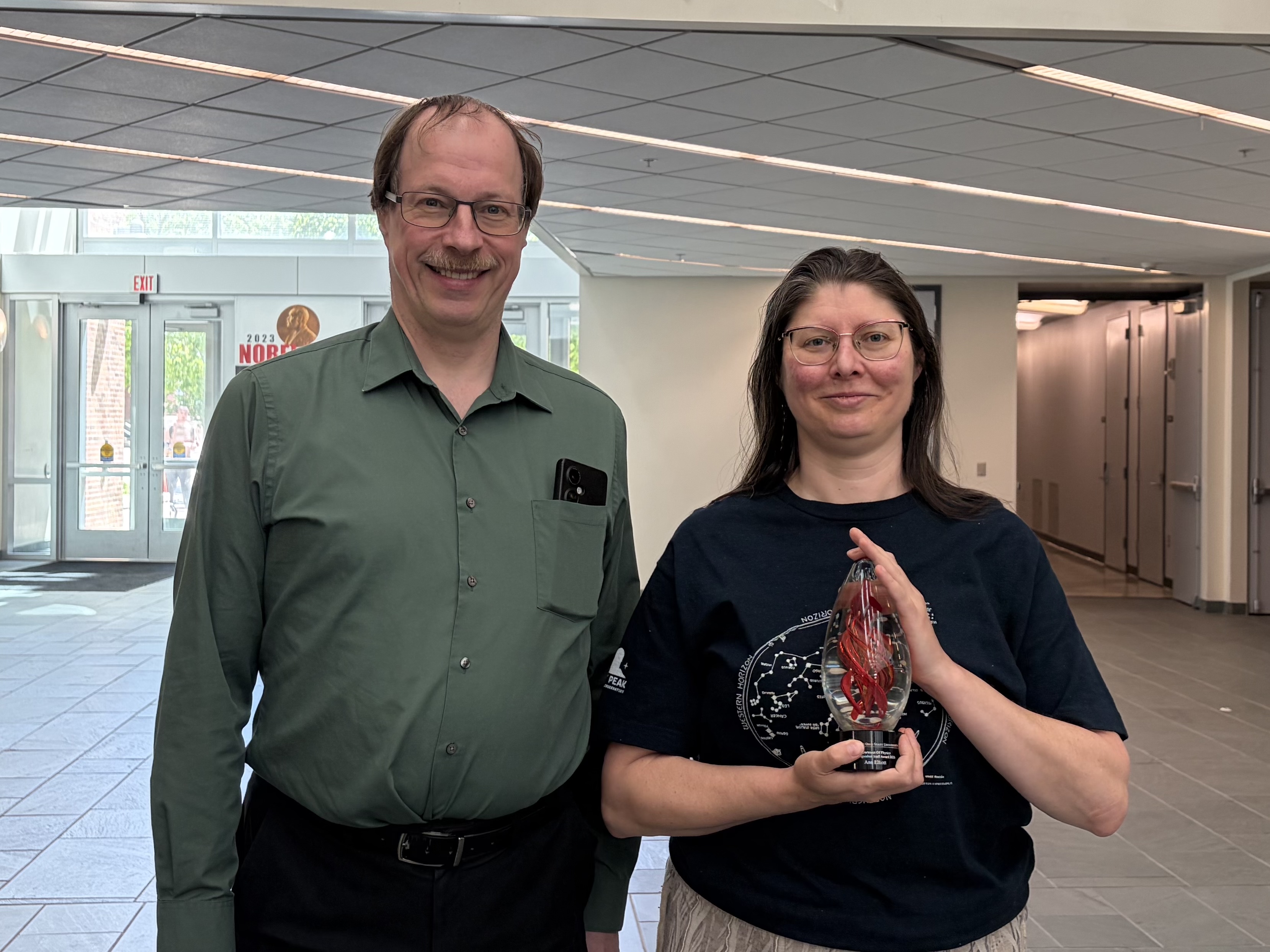 Ralf Bundschuh and Ann Elliot