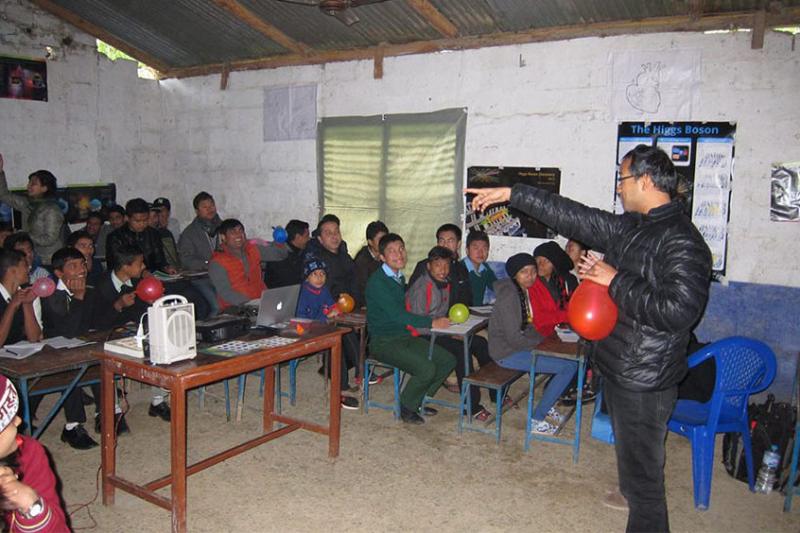Outreach in Syangja District in Western Nepal