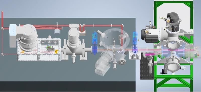 Mach-Zehnder type interferometer