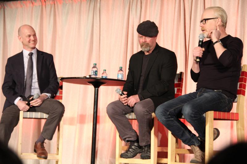 Beacom interviewing Mythbusters Mythbusters