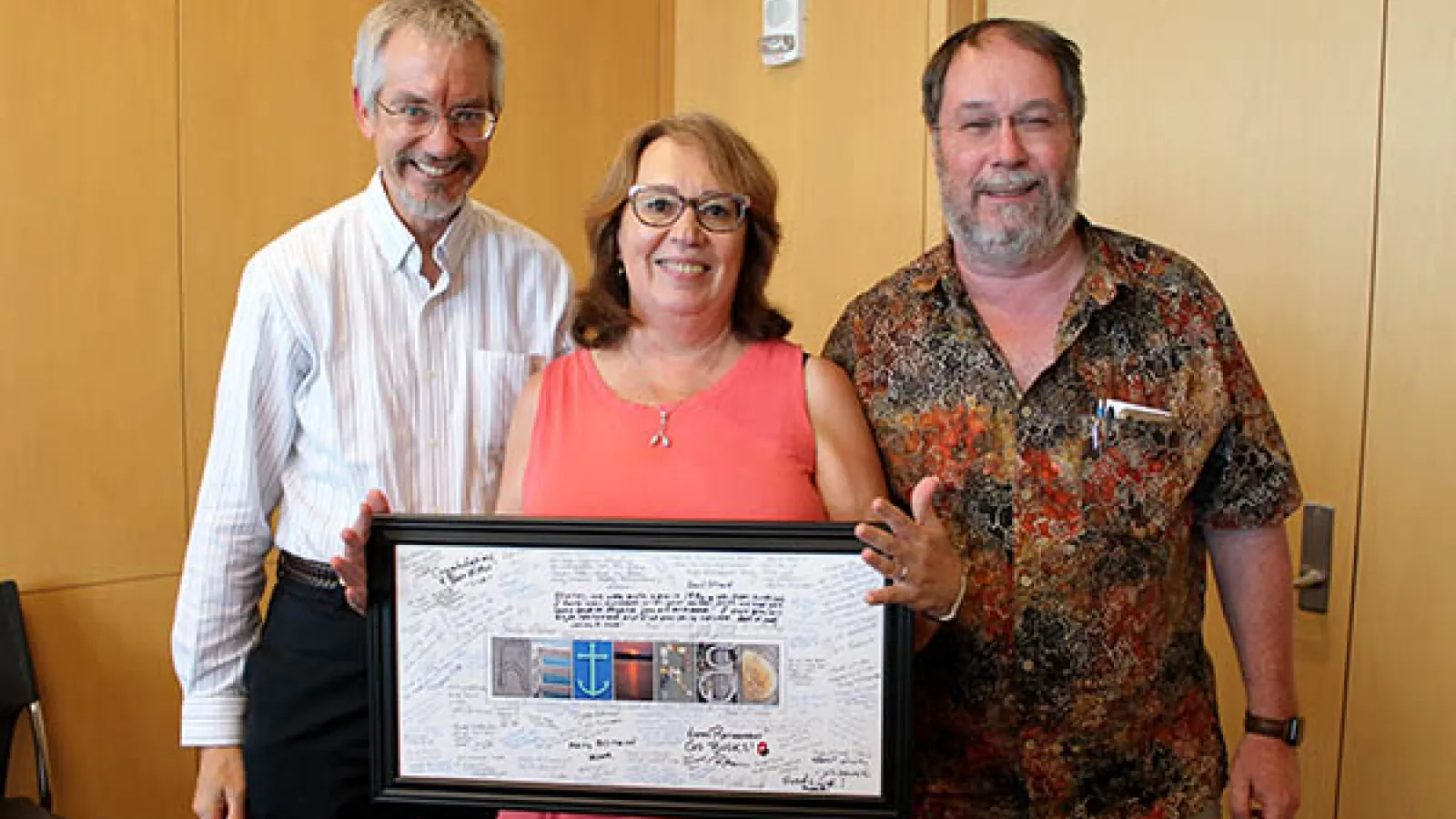 Shelley Palmer with Brian Winer and Jim Beatty