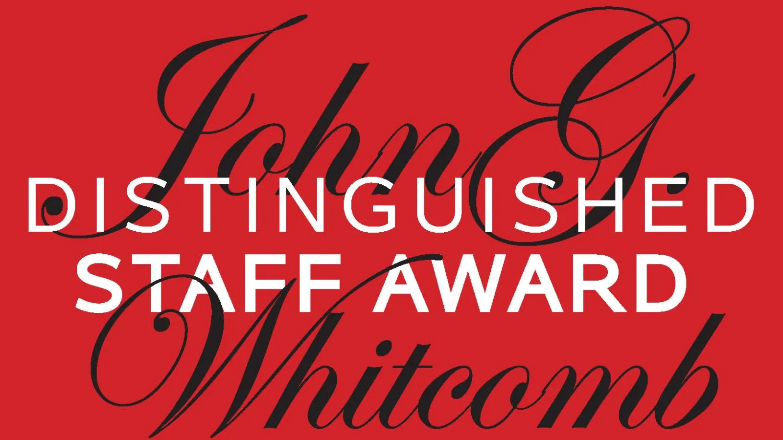 Staff Awards 2020