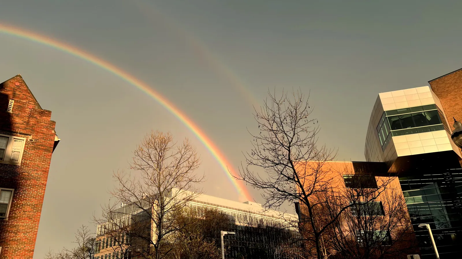 Double rainbows over the PRB