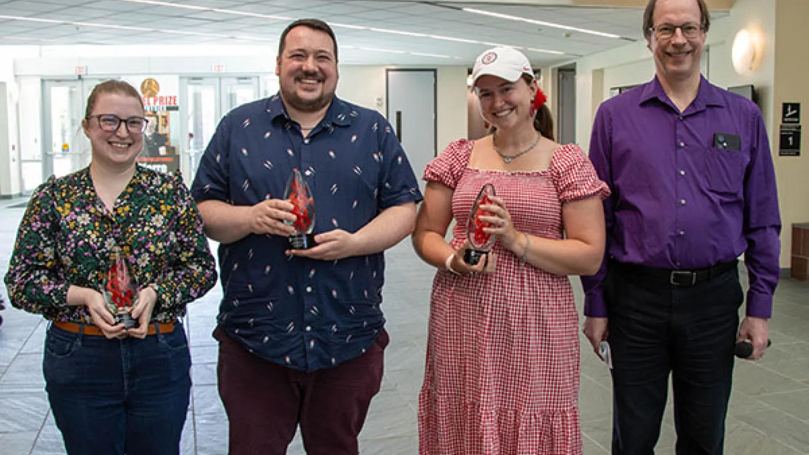 2025 Dept. of Physics Staff Award Recipients