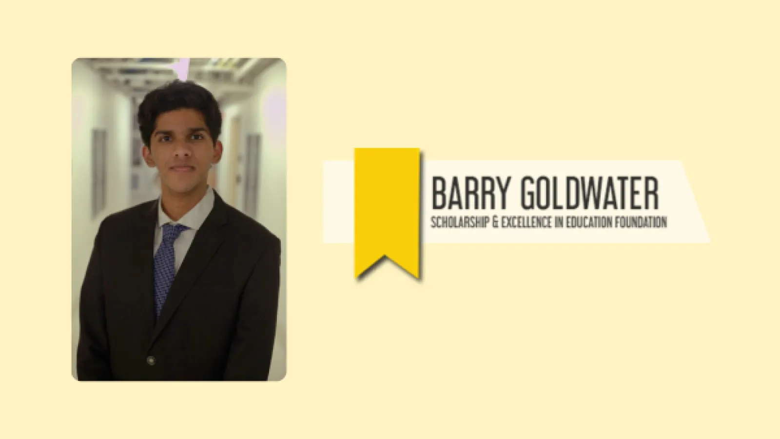 Aatmaj Rajesh and Goldwater Logo