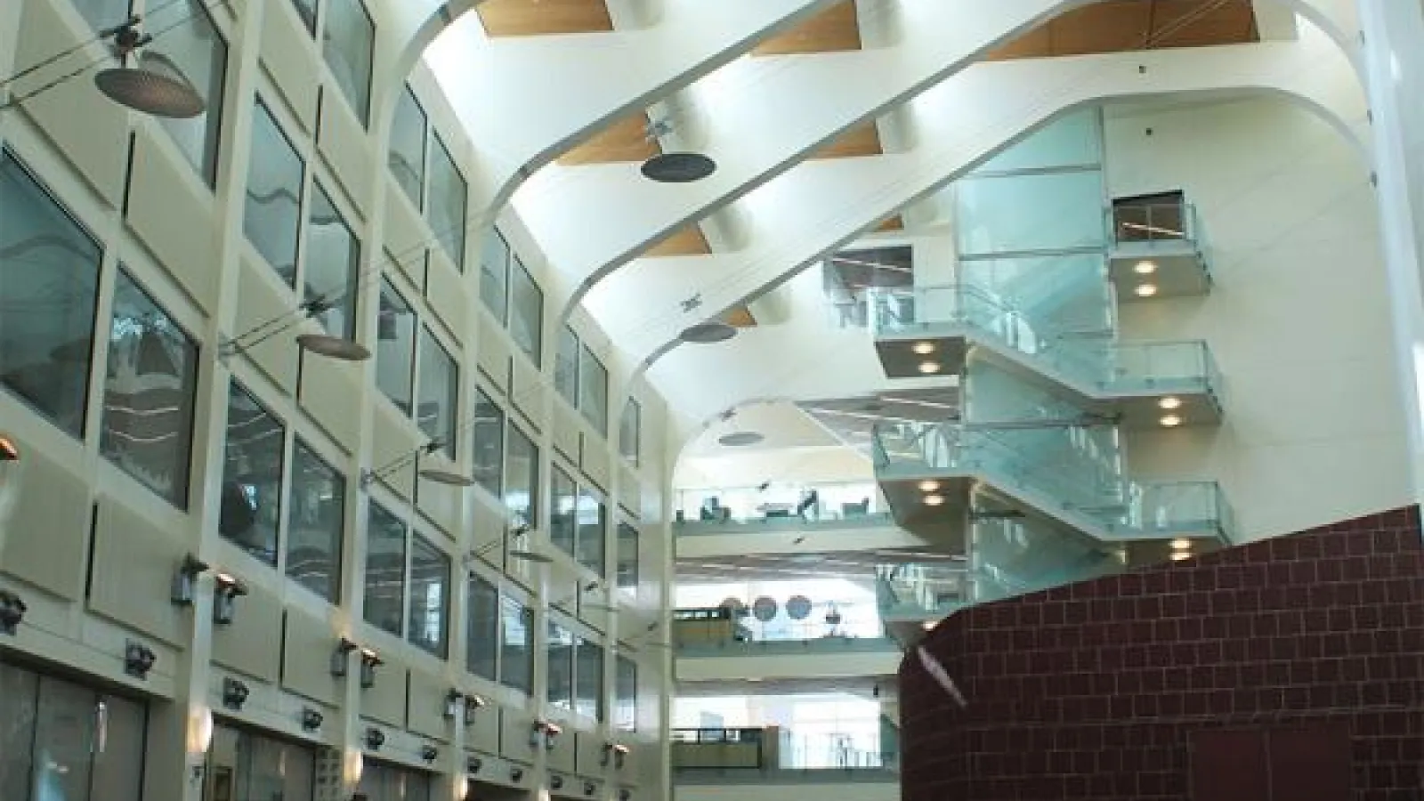 Physics Research Building Atrium
