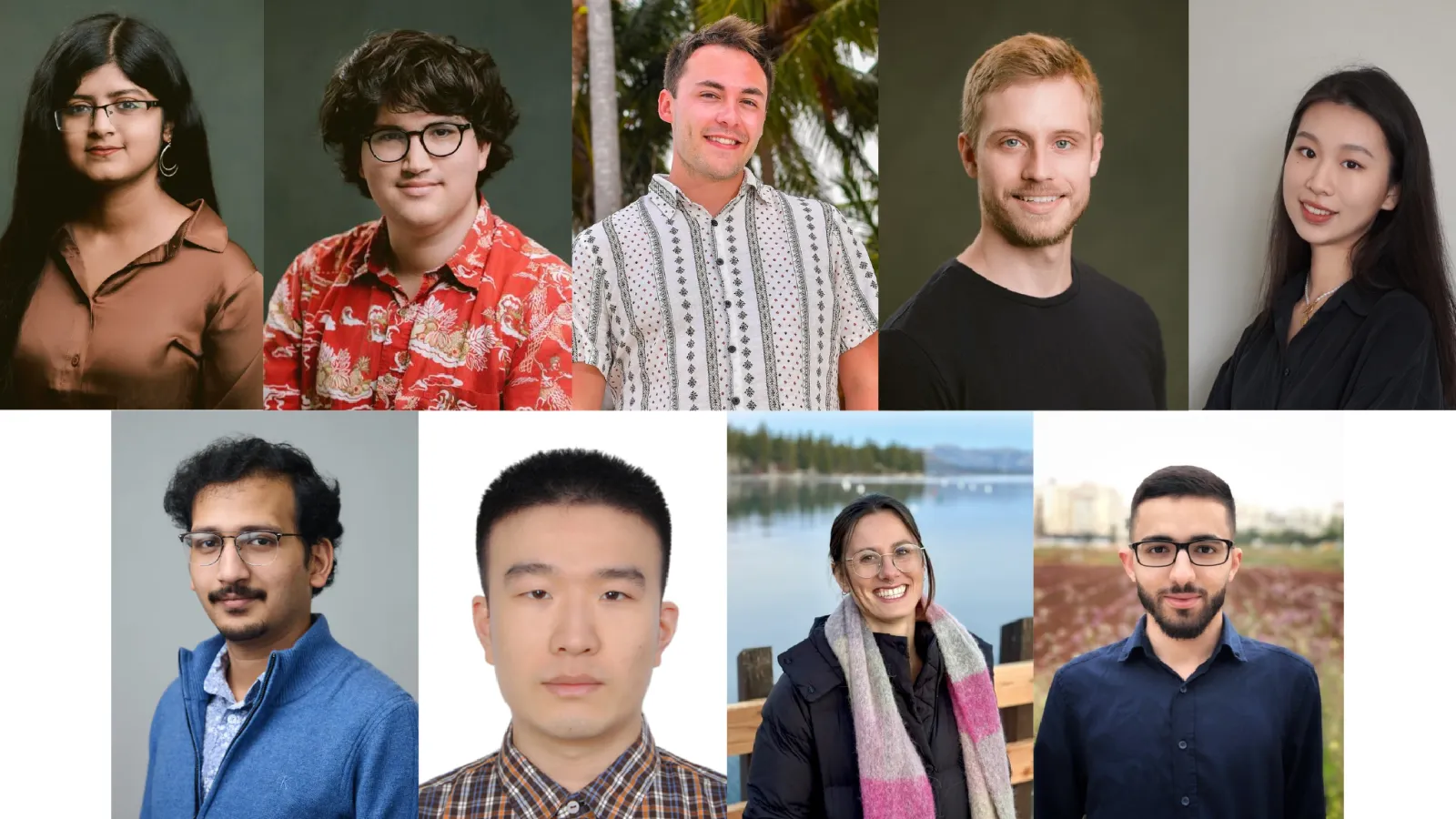 Headshots of Graduate Students