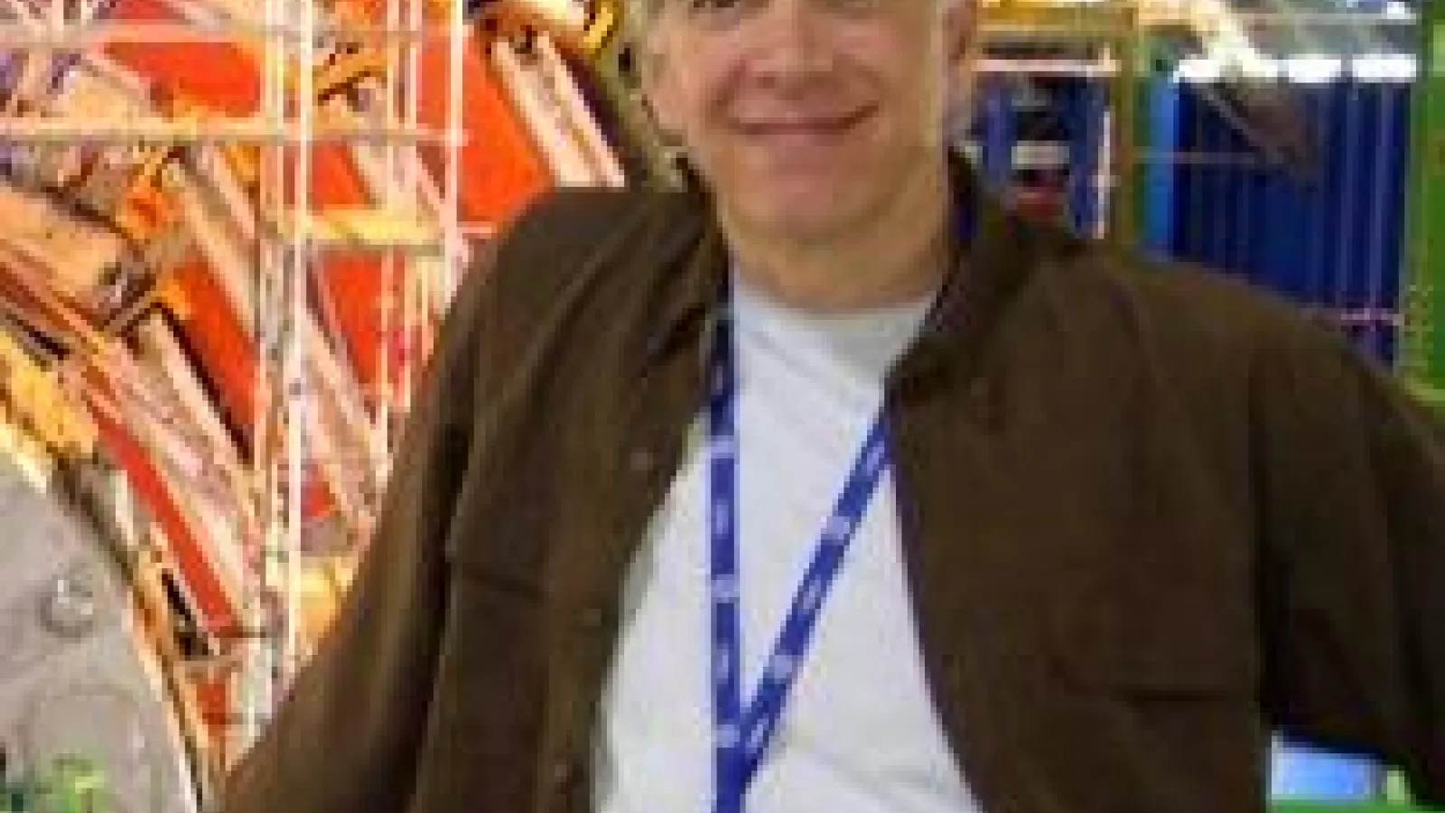 Joe Incandela in a laboratory.