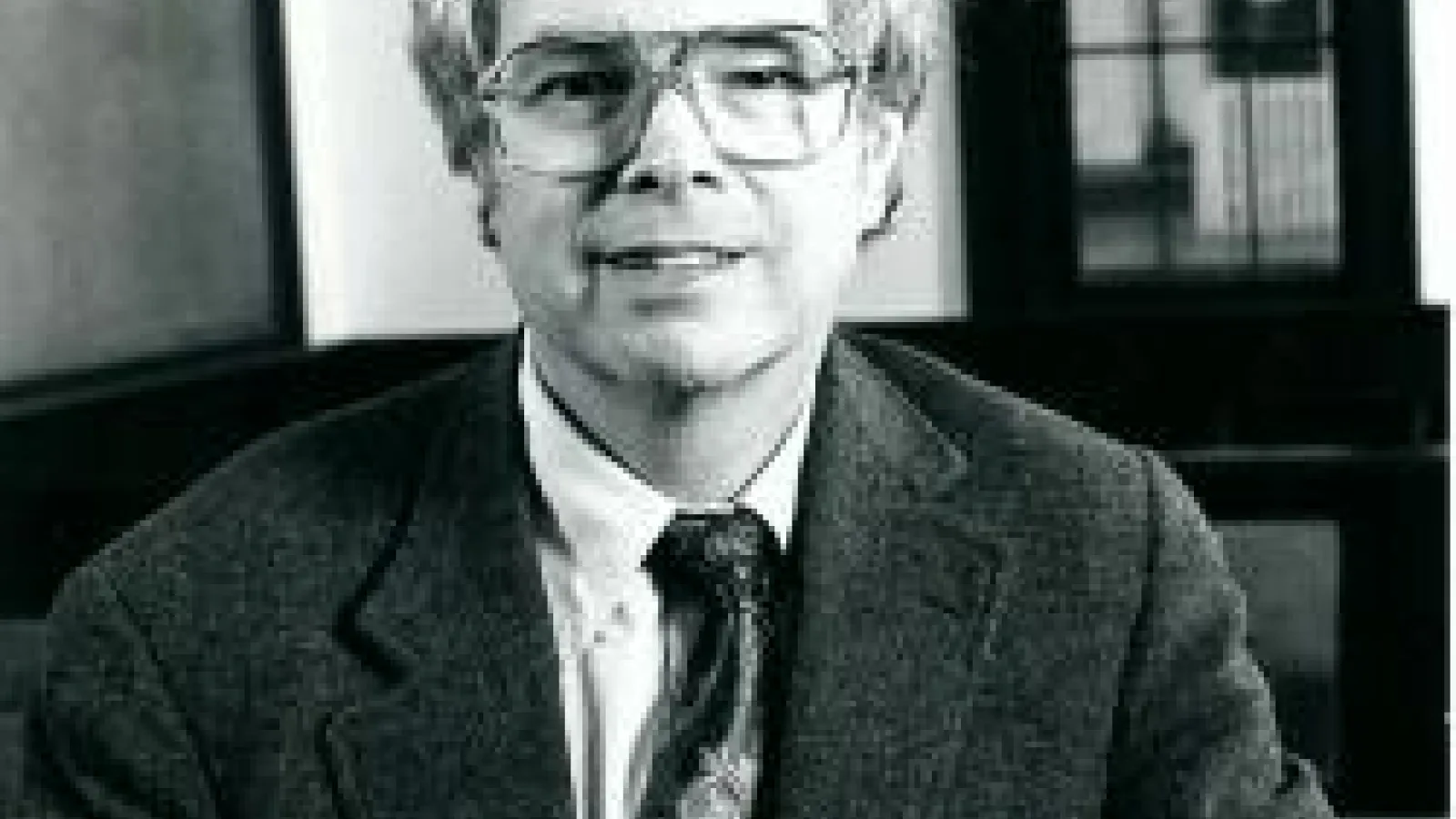 A black and white image of Kenneth G. Wilson.