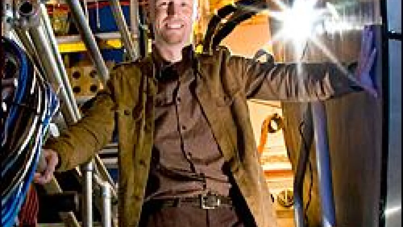 Paul Sorensen in a laboratory setting.