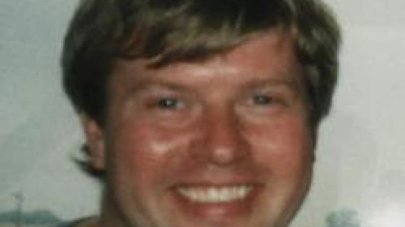 Close up of Finn Larsen smiling
