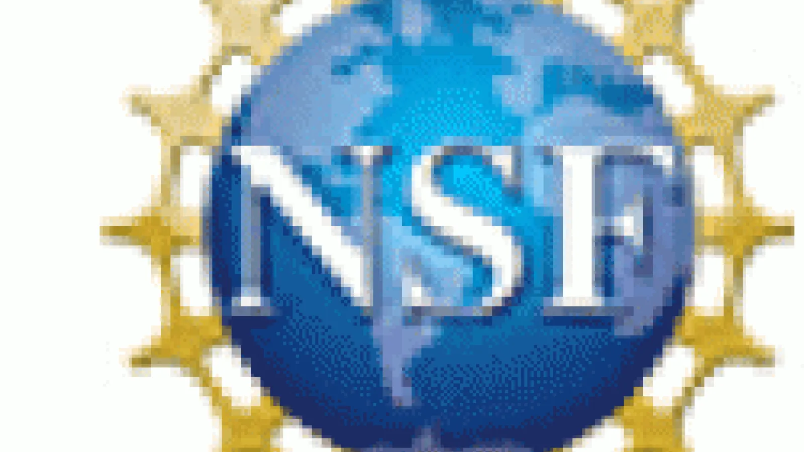 A logo for the Naval Research Academy featuring blue and yellow colors.
