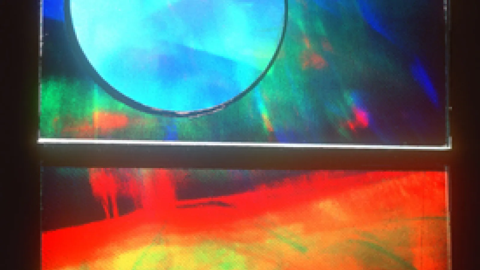 Rainbow holograms by Sam Moore