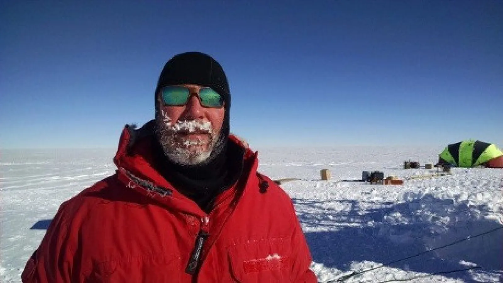 Dr. Jim Beatty in Antarctica