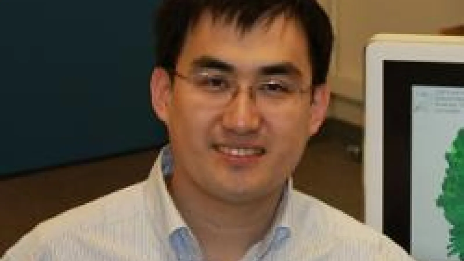A close-up of Wei Li.