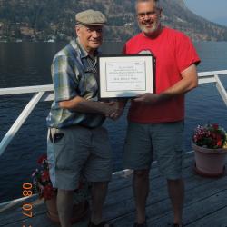 Wigen and Bob McMichael Wigen and McMichael image
