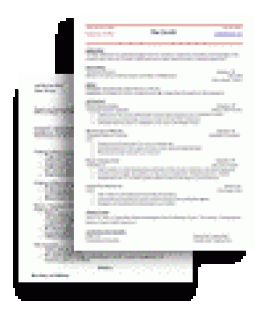 image of 2 resumes on top of each other