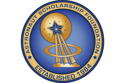 Astronaut Scholarship Foundation logo with gold star and moon