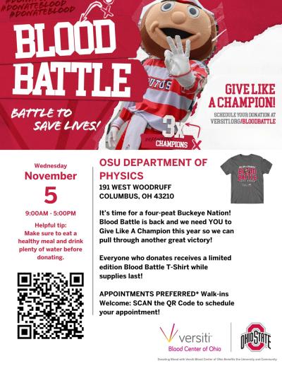 Advertisement for Blood Battle.