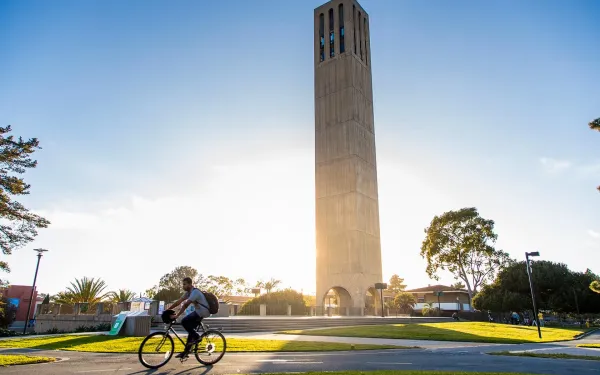 The UCSB campus during daytime