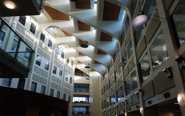 Interior of the Physics Research Building