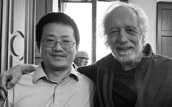 Xu Junliang with Pierre