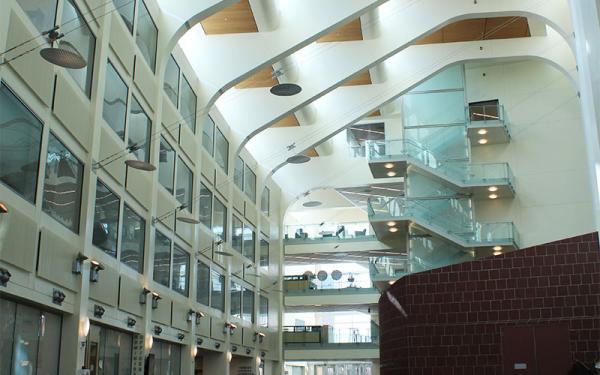 Physics Research Building Atrium