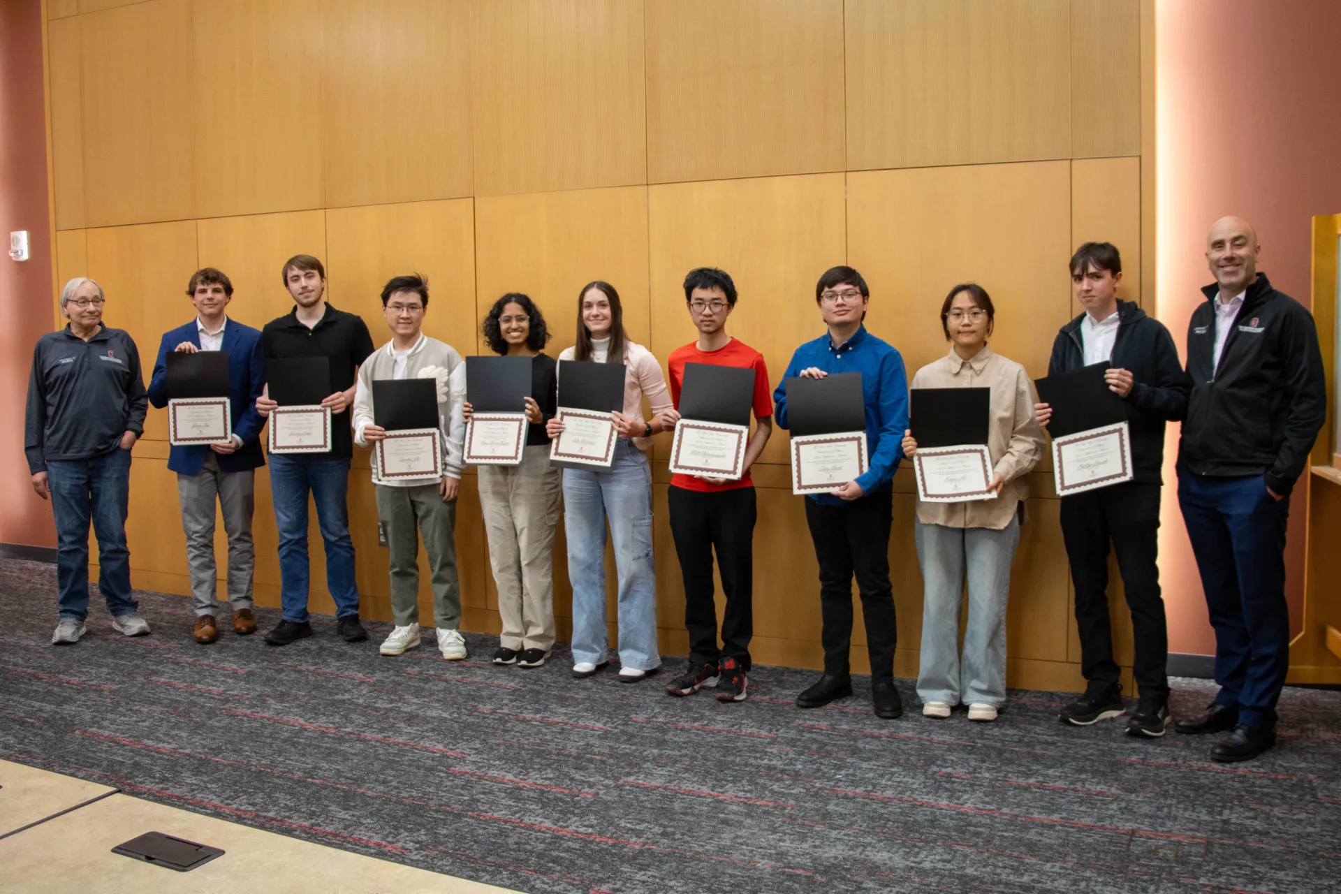 Sophomore undergrad award winners