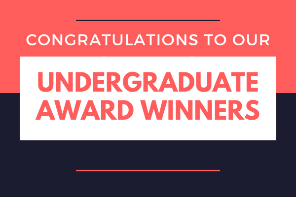 Congratulations to our award winners