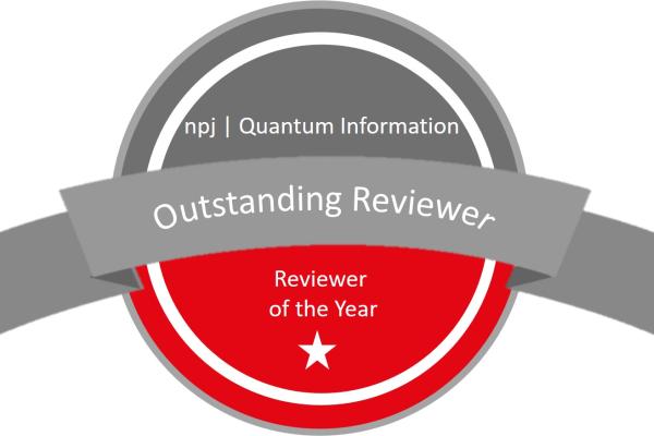 Graphic for "Award for Outstanding Reviewer"
