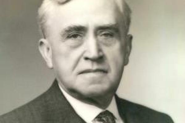 Alpheus Smith in black and white