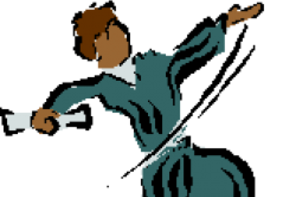An illustration of a person wearing a cap and gown holding a diploma. The person is throwing their cap up in celebration.