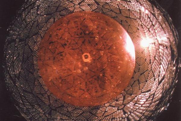 Sudbury Neutrino observatory reflecting light