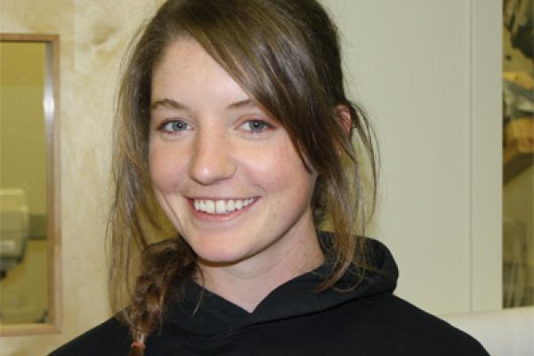 Perrin Schiebel smiling