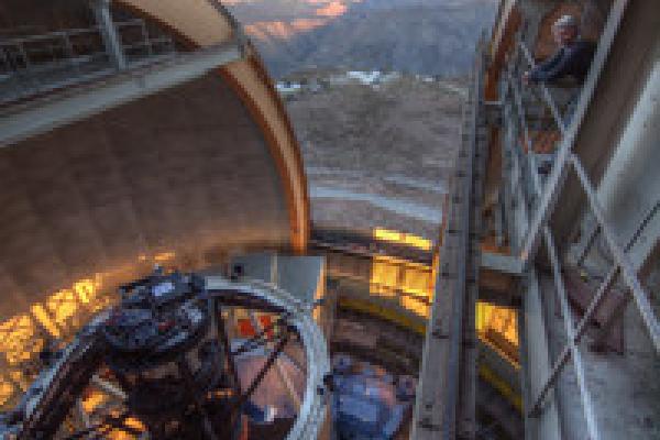 dome of the Blanco telescope dome of Blanco telescope