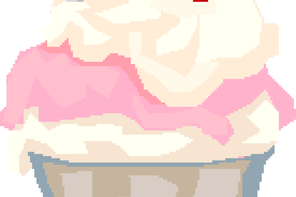 Clip art of ice cream sundae