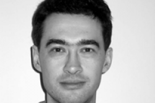 Oleg Tchernyshyov in black and white