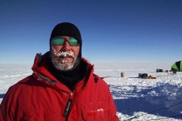 Dr. Jim Beatty in Antarctica Dr. Jim Beatty in Antarctica