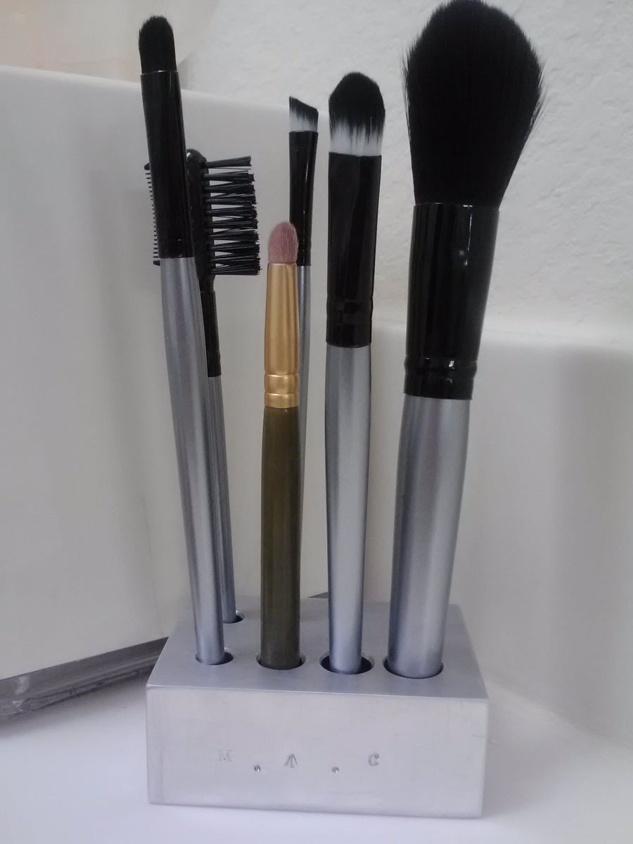 Make-up brush holder
